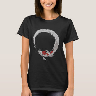 Vintage Aziatische Japanse Koi Karper Vissen Nieuw T-shirt