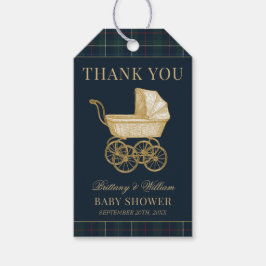 Vintage Baby Carriage Classic Baby Shower  Cadeaulabel