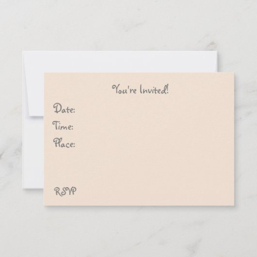 Vintage Baby Girl Baby shower Kaart (Achterkant)