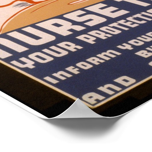 Vintage Baby Poster (Hoek)