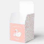 Vintage Baby shower Lente Bedankdoosjes (Geopend)