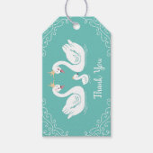 Vintage Baby shower Lente Cadeaulabel (Voorkant)