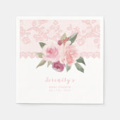 vintage baby shower servet (Voorkant)