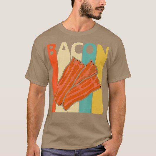 Vintage Bacon T-shirt (Voorkant)