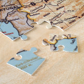 Vintage Bacon's Europe Map Jigzaag Puzzle Legpuzzel (Zijkant)