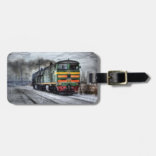 Vintage Bagagelabel (Voorkant horizontaal)