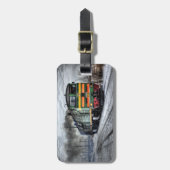 Vintage Bagagelabel (Voorkant verticaal)