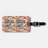 Vintage-Bagagelabel Bagagelabel (Voorkant horizontaal)