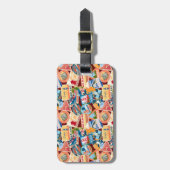 Vintage-Bagagelabel Bagagelabel (Voorkant verticaal)