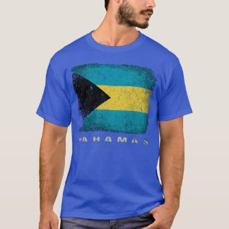 Vintage Bahamas Bahamian Flag friends T-shirt