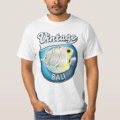 Vintage Bali retro logo T-shirt (Voorkant)