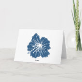 Vintage Balinese batik Wenskaart Kaart (Achterkant)