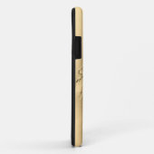 Vintage Ballerina's iPhone Barely There Hoesje Gra (Achterkant/rechts)