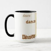 Vintage Balletdansers dansen mok (Links)
