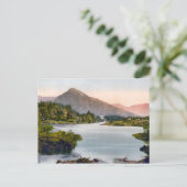 Vintage Ballynahinch Castle Ierland Briefkaart (Staand voorkant)