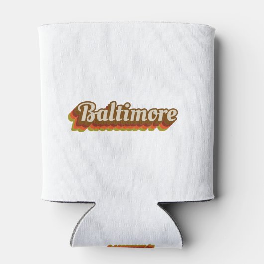 Vintage Baltimore Blikjeskoeler (Achterkant)