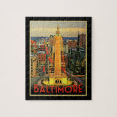 Vintage Baltimore in Dusk Legpuzzel (Verticaal)