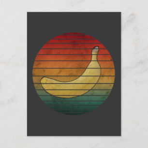 Vintage Banaan Fruit Briefkaart