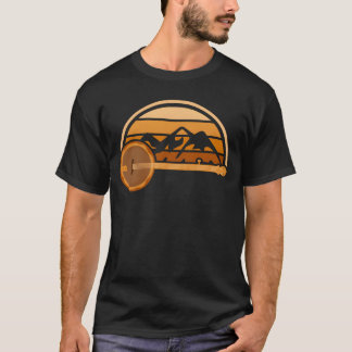 Vintage Banjo-speler Country Music Bluegrass-muzie T-shirt