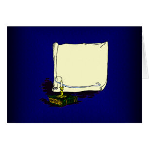 Vintage Banner en Boek met de Sjabloon van de