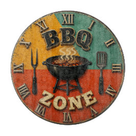 Vintage Barbecue Charcoal rill Master Gift Snijplank