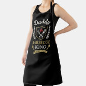 Vintage Barbecue King Daddy BBQ Schort (Insitu)