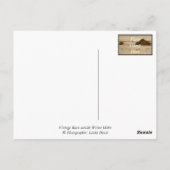 Vintage Barn buiten Weiser Idaho Briefkaart (Achterkant)