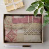 Vintage Barn en Ephemera Collage Decoupage Tissuepapier (Geschenk)