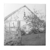 Vintage Barn Tegeltje (Voorkant)