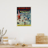 Vintage Barnum & Bailey Circus Poster (Keuken)