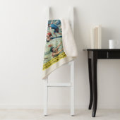 Vintage Barnum & Bailey Circus Poster Sherpa Deken (In situ)