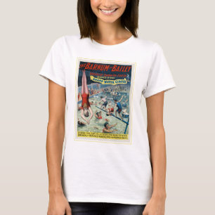 Vintage Barnum & Bailey Circus Poster T-shirt