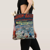 Vintage Barnum & Bailey Circus Poster Tote Bag (Dichtbij)