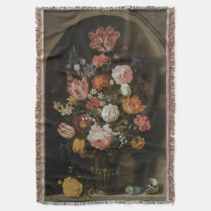 Vintage barok, bloemstuk door Bosschaert, Oudere Deken