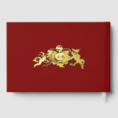 Vintage Barok Rococo Cherubs Rand Gastenboek (Achterkant)
