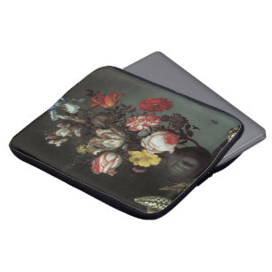 Vintage Barokke Bloemen door Balthasar van der Ast Laptop Sleeve