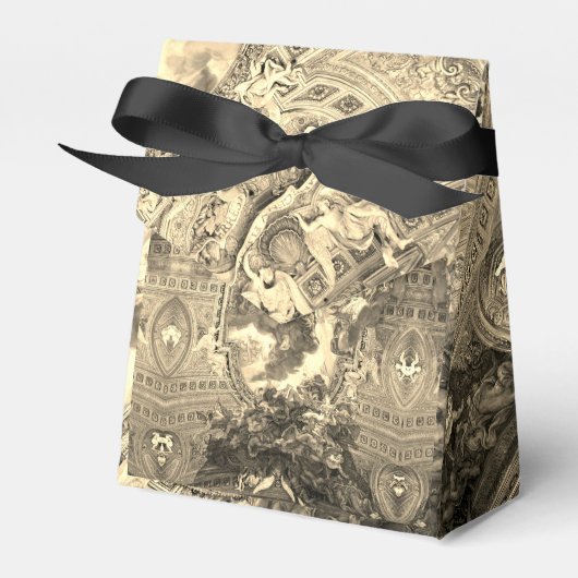 Vintage – Baroque – gift ideas Geschenk – Praliné Bedankdoosjes (Voorkant Zijde)