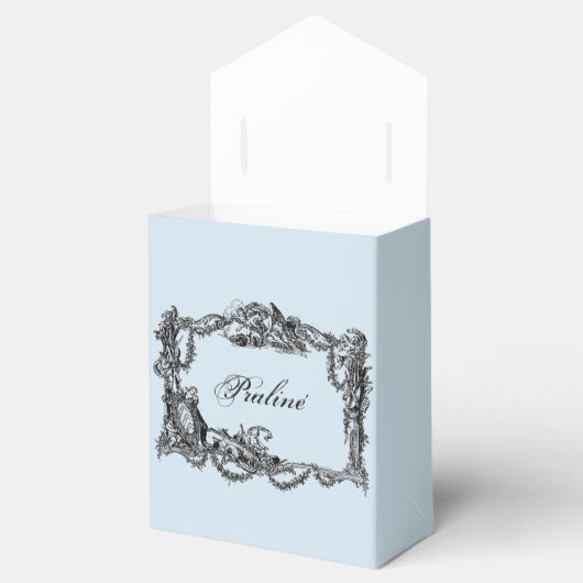 Vintage – Baroque – Praliné – Pralinen Bedankdoosjes (Geopend)