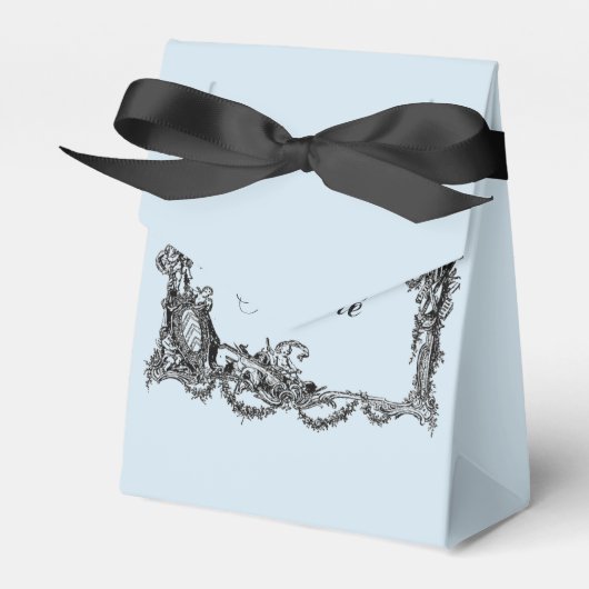 Vintage – Baroque – Praliné – Pralinen Bedankdoosjes (Voorkant Zijde)