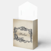 Vintage – Baroque – Shabby chic – Praliné Bedankdoosjes (Geopend)