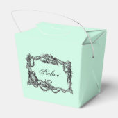 Vintage – Baroque – Shabby chic – Praliné Bedankdoosjes (Achterkant)