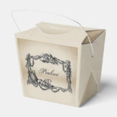 Vintage – Baroque – Shabby chic – Praliné Bedankdoosjes (Achterkant)