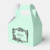 Vintage – Baroque – Shabby chic – Pralinen Bedankdoosjes (Achterkant)