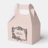 Vintage – Baroque – Shabby chic – Pralinen Bedankdoosjes (Achterkant)