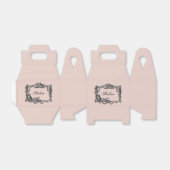 Vintage – Baroque – Shabby chic – Pralinen Bedankdoosjes (Uitgevouwen)