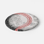 Vintage Baseball Birthday Papieren Bordje (Gekanteld)