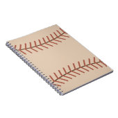 Vintage Baseball Notebook Notitieboek (Rechterzijde)
