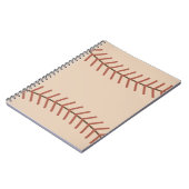 Vintage Baseball Notebook Notitieboek (Linkerzijde)