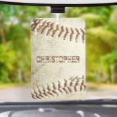 Vintage Baseball Personalized Luchtverfrisser
