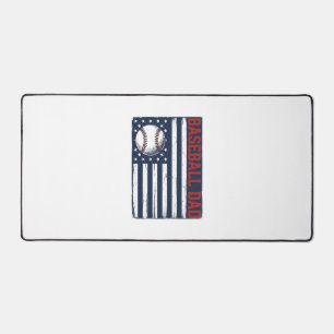 Vintage Baseball Vader Vlag Shirt Ontwerp_1 Bureaumat